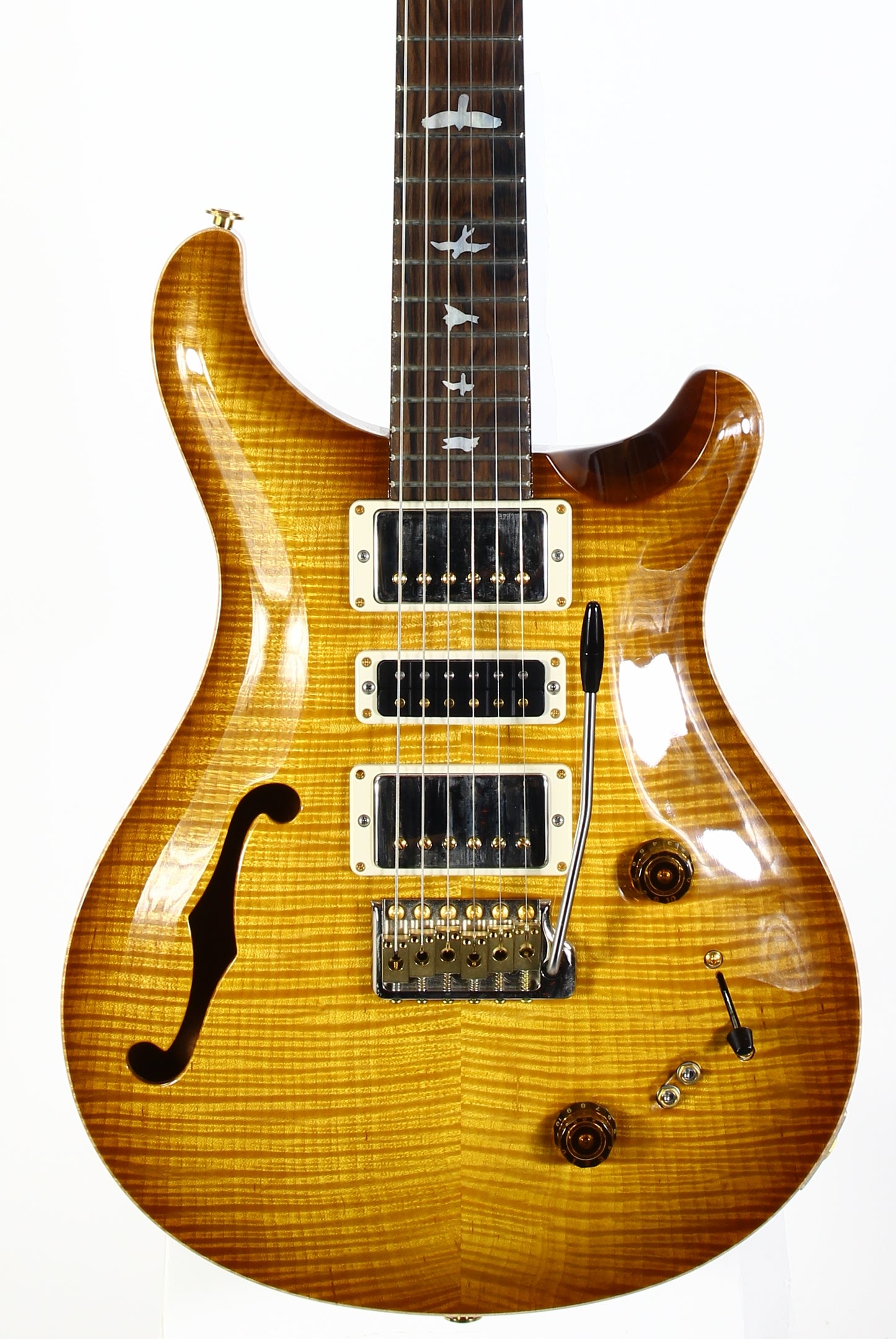 PRS Wood Library Special 2020 Semi Hollow 22 AMAZING TOP! Flame Maple Neck!