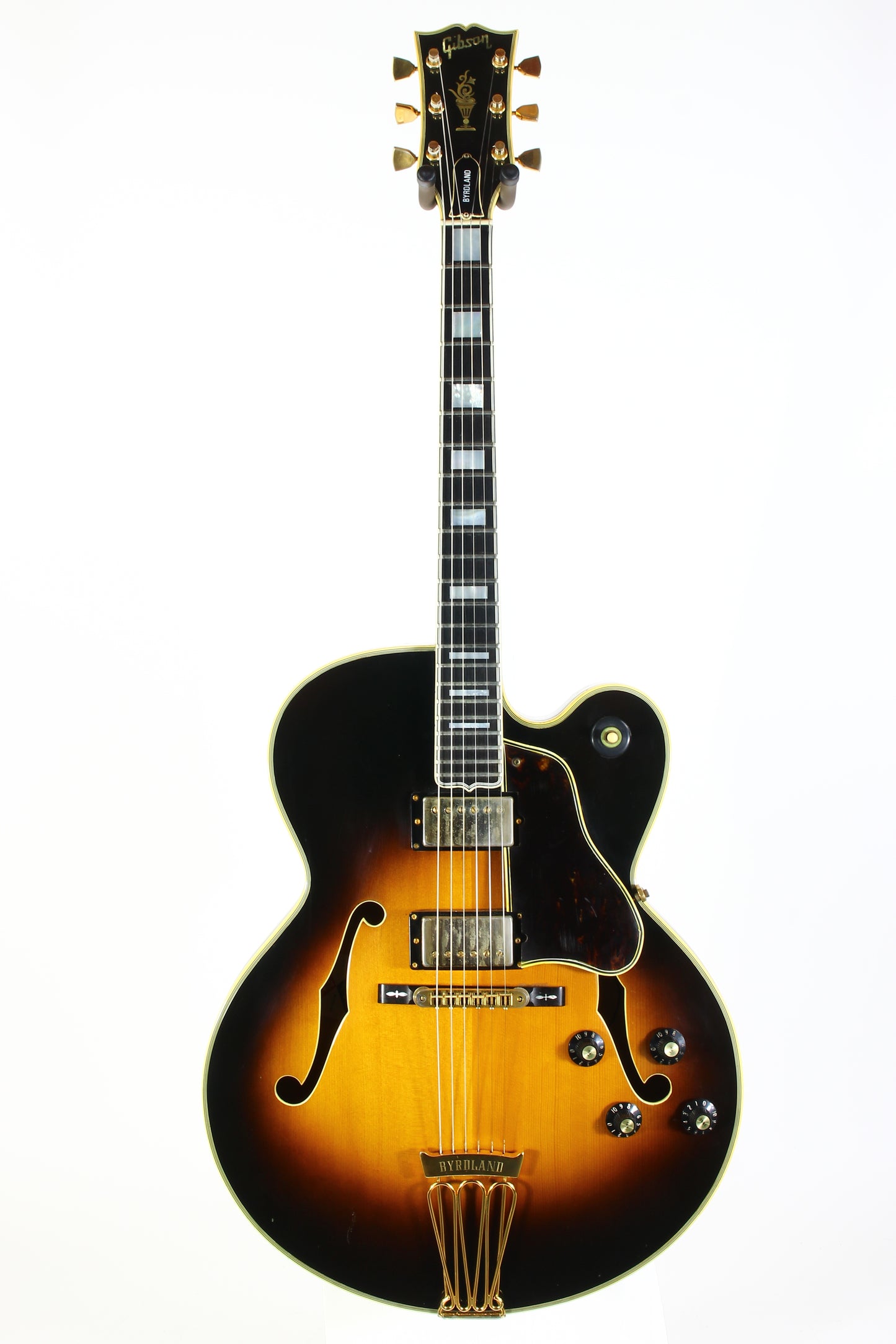 Gibson Byrdland Thinline Hollowbody Archtop Electric Guitar 1978 Tobacco Sunburst Vintage 1970s l5
