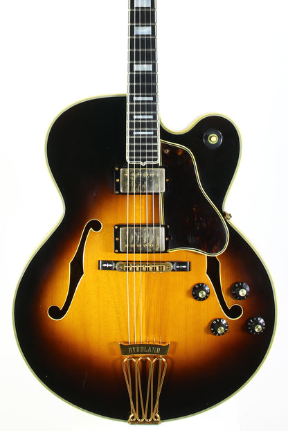 Gibson Byrdland Thinline Hollowbody Archtop Electric Guitar 1978 Tobacco Sunburst Vintage 1970s l5