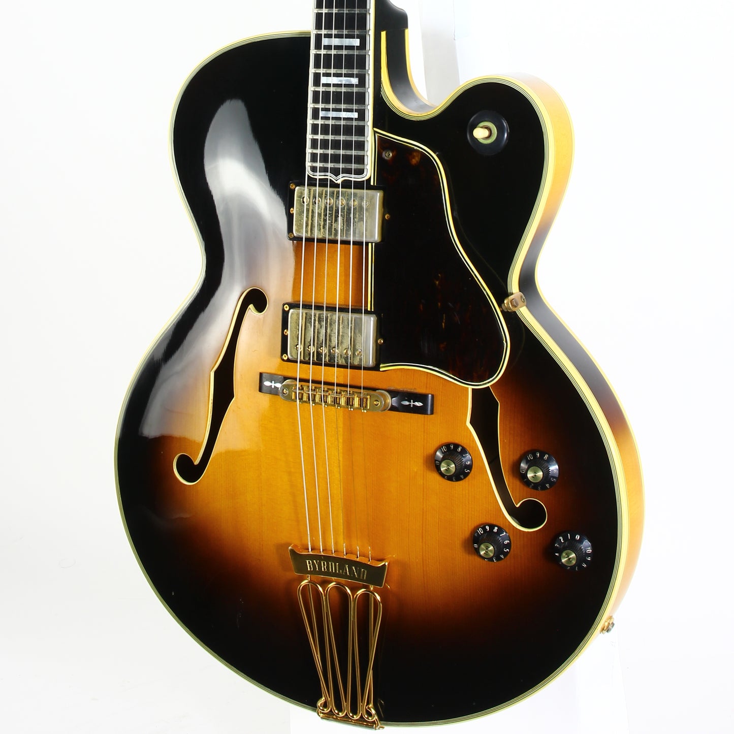 Gibson Byrdland Thinline Hollowbody Archtop Electric Guitar 1978 Tobacco Sunburst Vintage 1970s l5