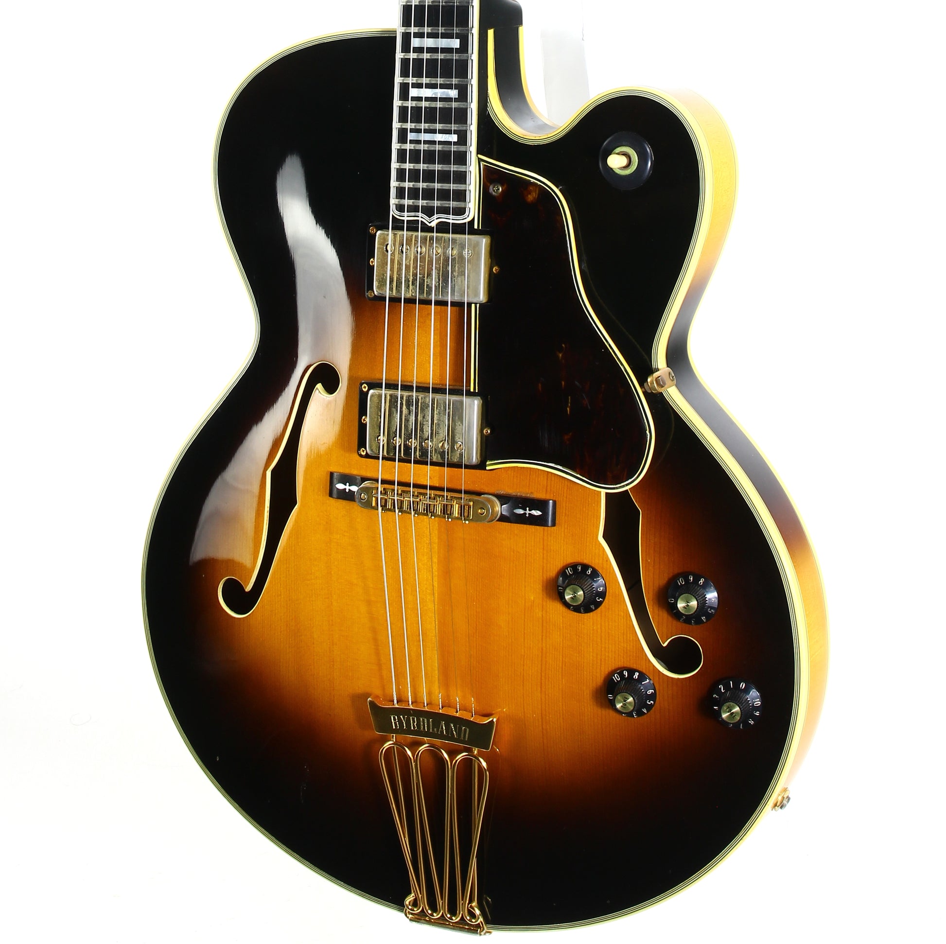 1978 Gibson Byrdland Fine Thin Archtop Electric Guitar Tobacco Sunburst Vintage 1970s l5