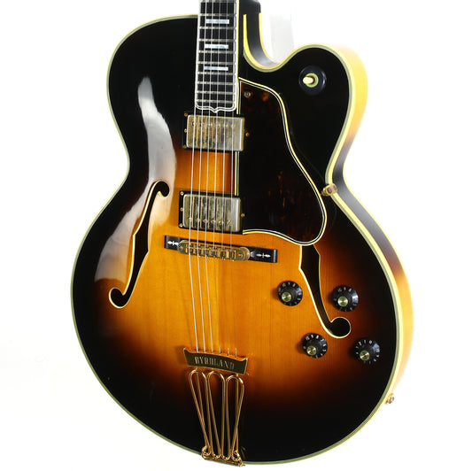 1978 Gibson Byrdland Fine Thin Archtop Electric Guitar Tobacco Sunburst Vintage 1970s l5