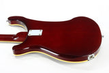 *SOLD*  1982 Rickenbacker 481 Slant Fret BURGUNDYGLO - Clean, Original Case, Keys, 480 4001 6-String Guitar