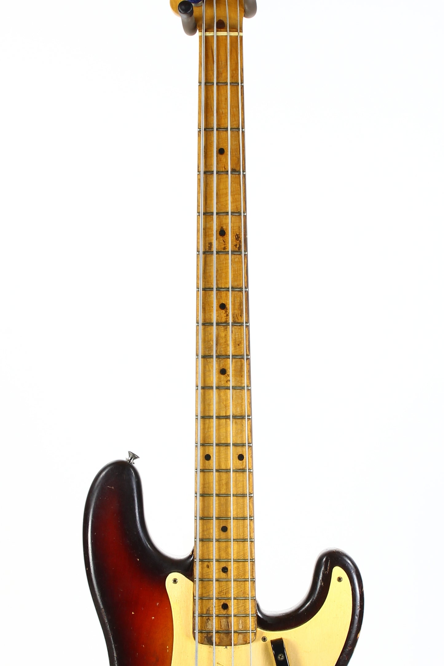 1959 Fender Precision Bass Anodized Gold Guard Sunburst 100% Original Vintage Maple Neck