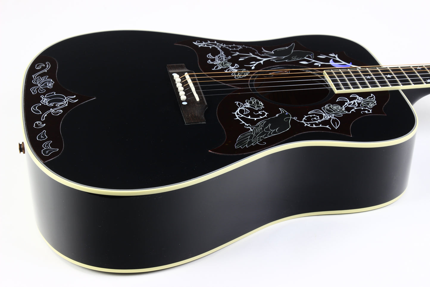 Gibson Custom Shop Montana RAVEN Kirk Hammett Ebony Acoustic Guitar SIGNED! 2025