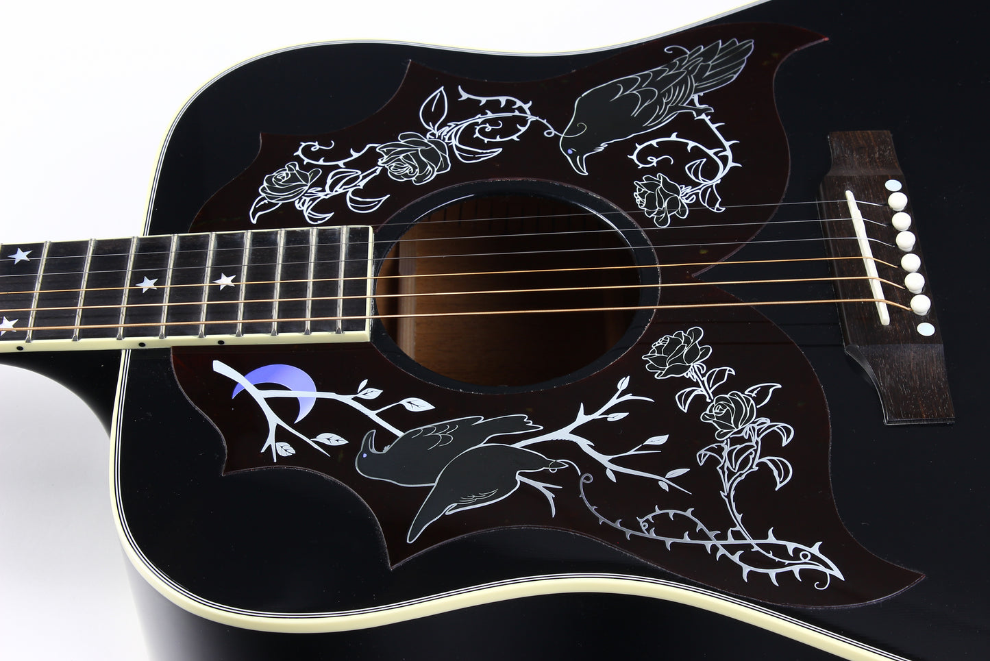 Gibson Custom Shop Montana RAVEN Kirk Hammett Ebony Acoustic Guitar SIGNED! 2025
