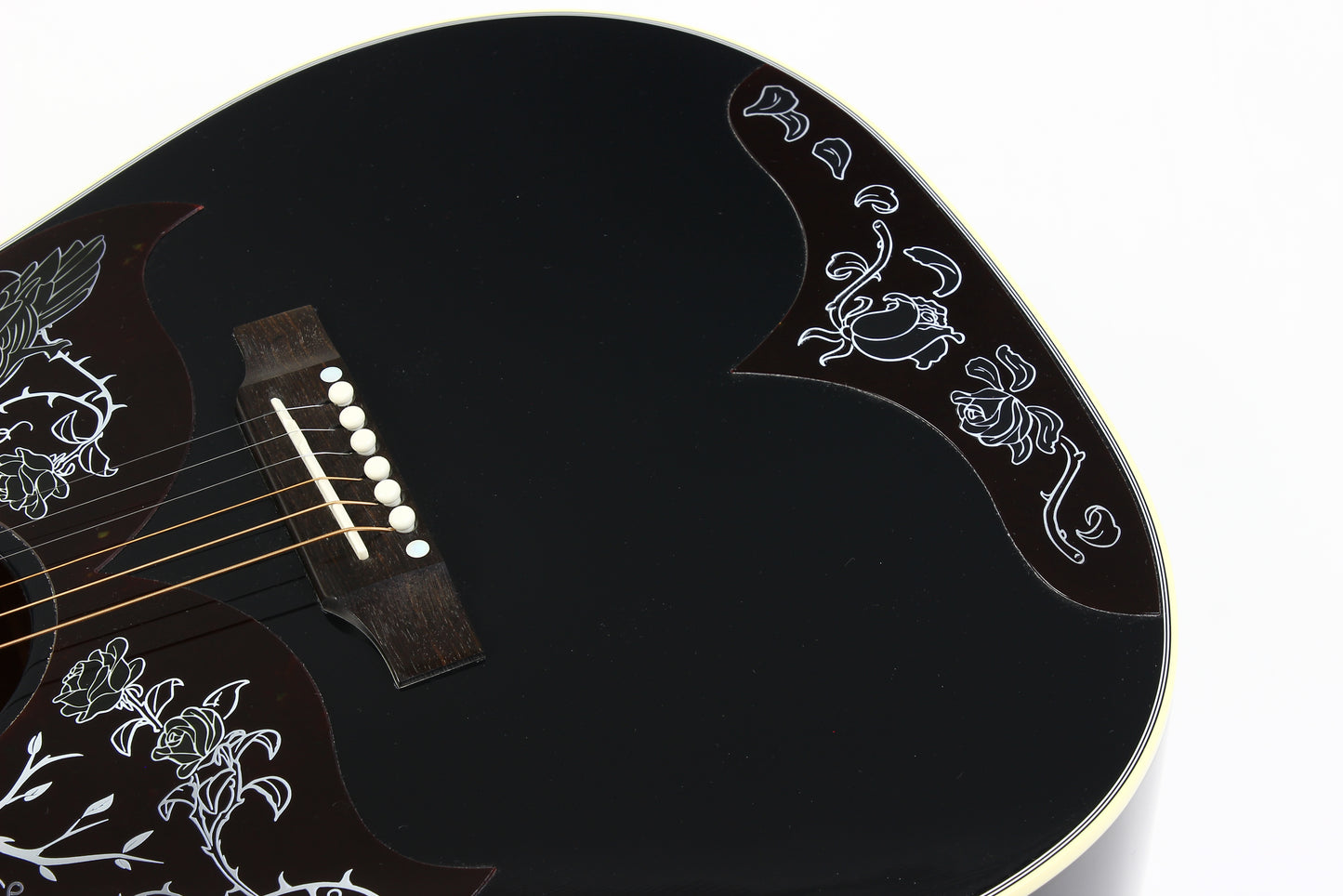 Gibson Custom Shop Montana RAVEN Kirk Hammett Ebony Acoustic Guitar SIGNED! 2025