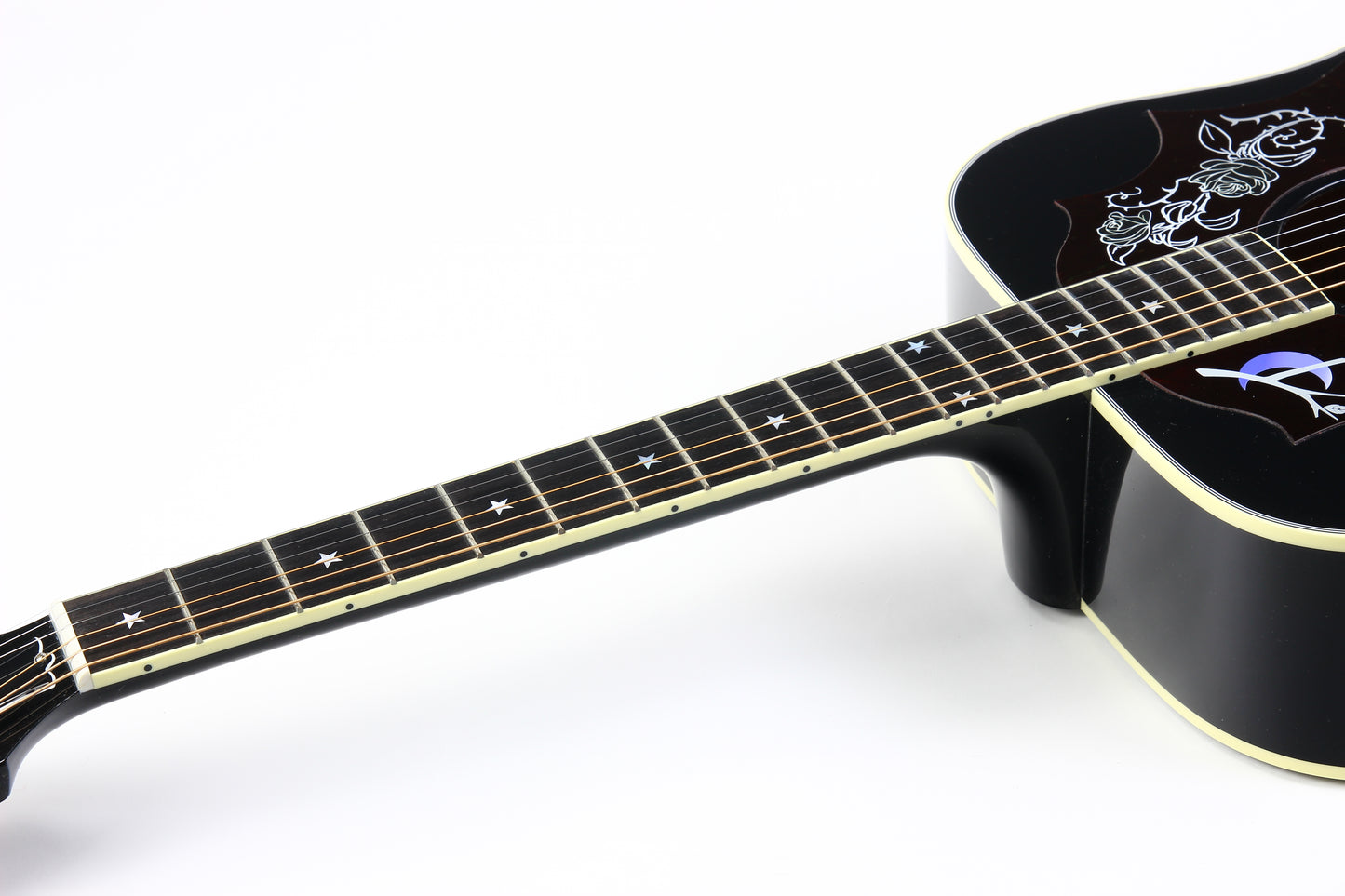 Gibson Custom Shop Montana RAVEN Kirk Hammett Ebony Acoustic Guitar SIGNED! 2025