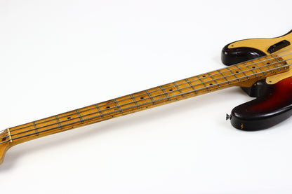 1959 Fender Precision Bass Anodized Gold Guard Sunburst 100% Original Vintage Maple Neck