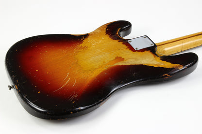 1959 Fender Precision Bass Anodized Gold Guard Sunburst 100% Original Vintage Maple Neck