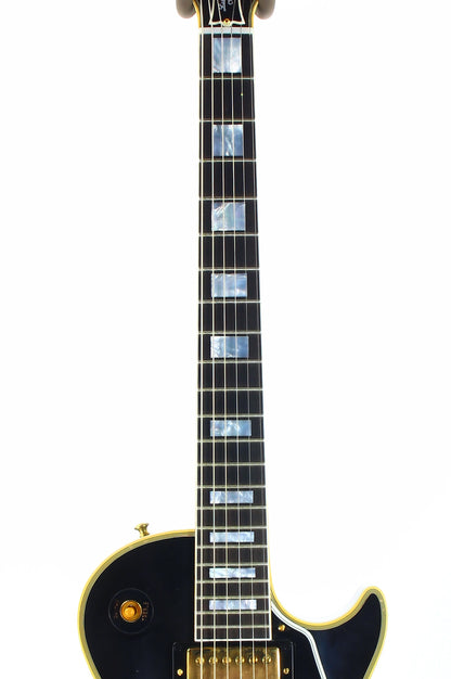 1957 Gibson MURPHY LAB Light Aged '57 Les Paul Custom 3 Pickup Ebony Black Beauty Bigsby 2024