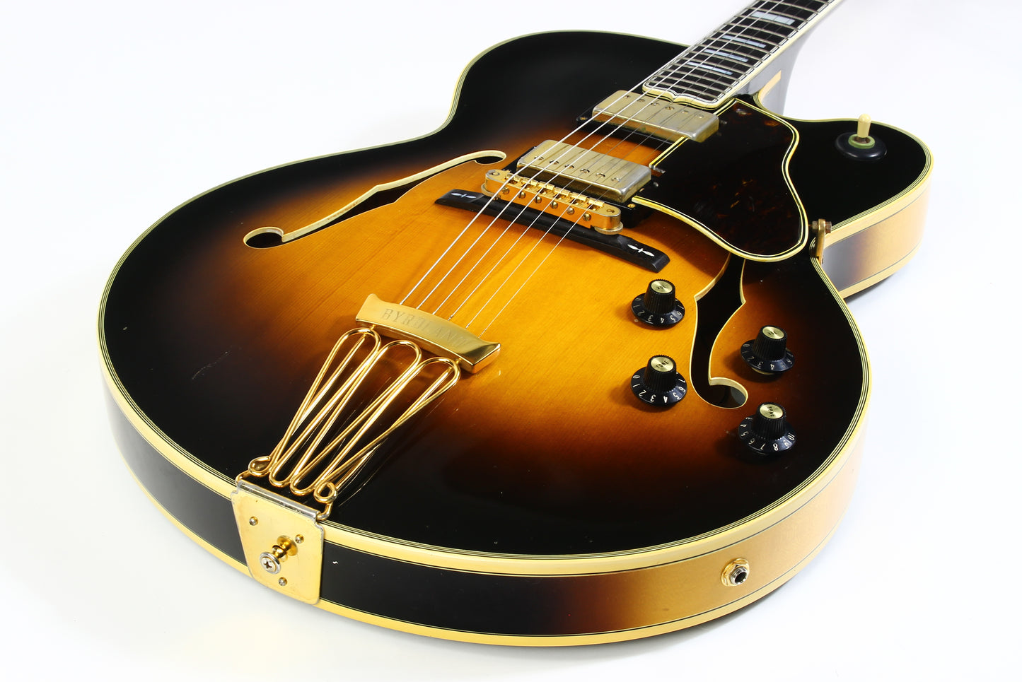 Gibson Byrdland Thinline Hollowbody Archtop Electric Guitar 1978 Tobacco Sunburst Vintage 1970s l5