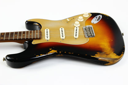 Fender Custom Shop LTD NAMM 59 Reissue Stratocaster Heavy Relic 2017 Roasted Neck 1959 Sunburst