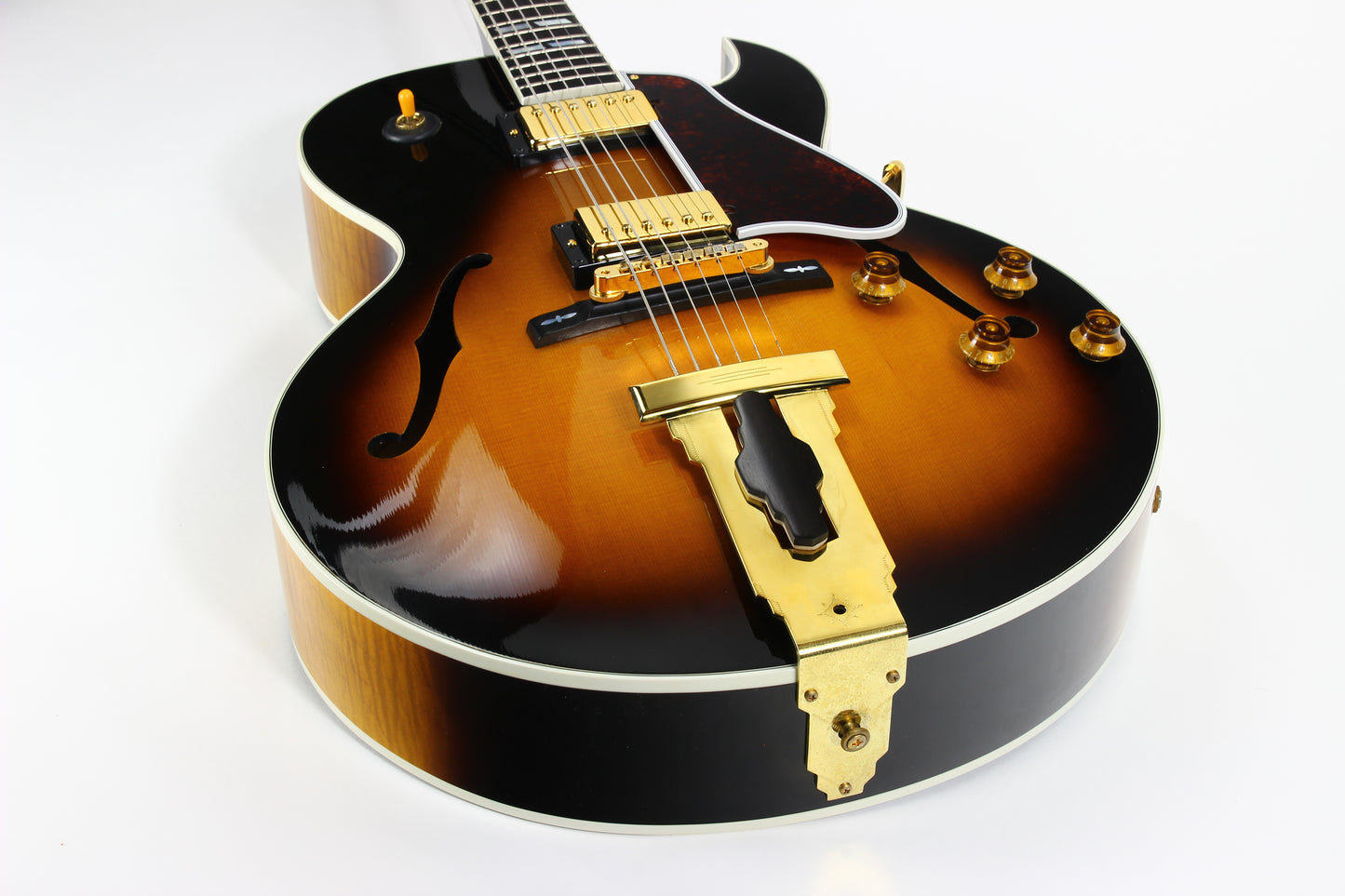 1996 Gibson Custom Shop Historic L-4 CES Sunburst - Solid Spruce Carved Top, ES-175 L4 CES L5