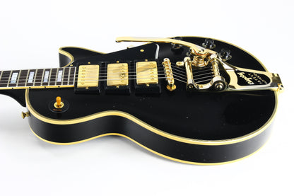 1957 Gibson MURPHY LAB Light Aged '57 Les Paul Custom 3 Pickup Ebony Black Beauty Bigsby 2024