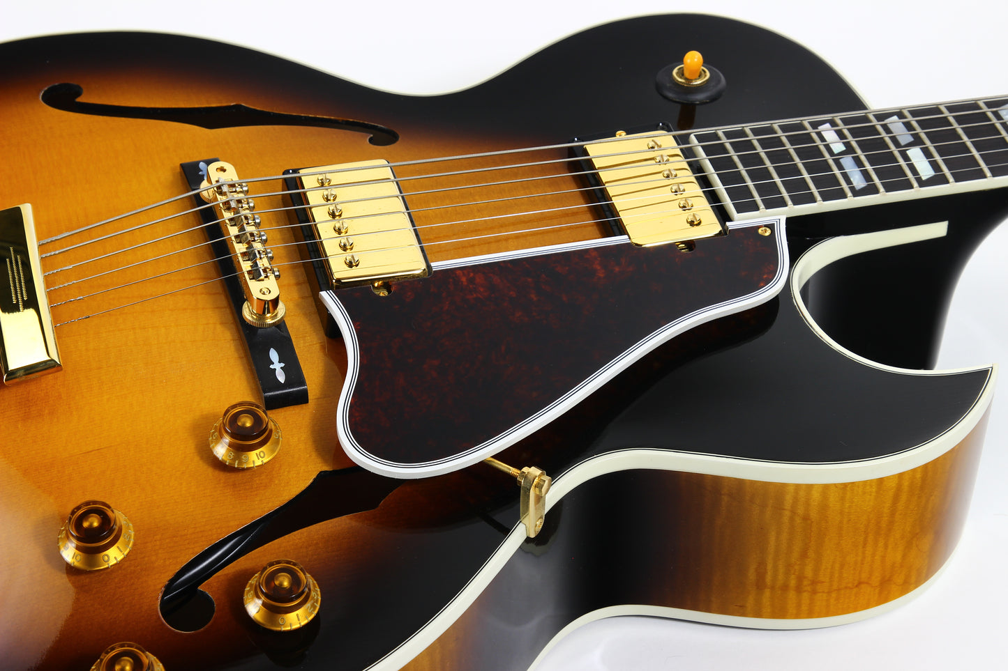 1996 Gibson Custom Shop Historic L-4 CES Sunburst - Solid Spruce Carved Top, ES-175 L4 CES L5