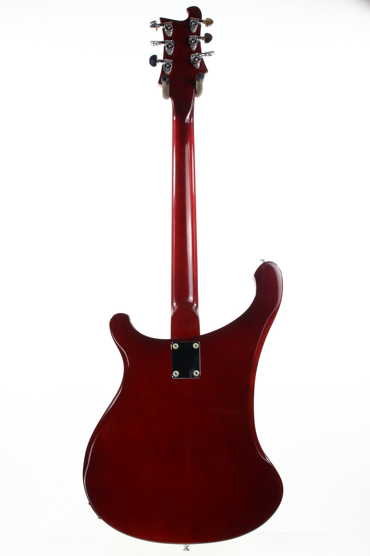 1982 Rickenbacker 481 Slant Fret BURGUNDYGLO - Clean, Original Case, Keys, 480 4001 6-String Guitar