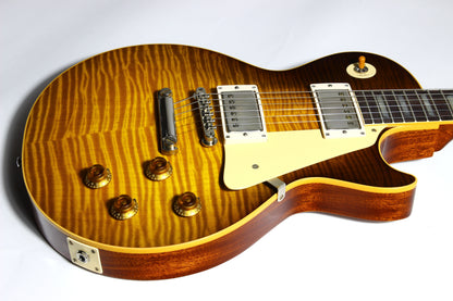 Gibson Custom Shop 1959 Les Paul Standard Reissue 2026 KILLER TOP R9 59 VOS Green Lemon Fade