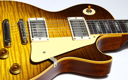 Gibson Custom Shop 1959 Les Paul Standard Reissue 2026 KILLER TOP R9 59 VOS Green Lemon Fade
