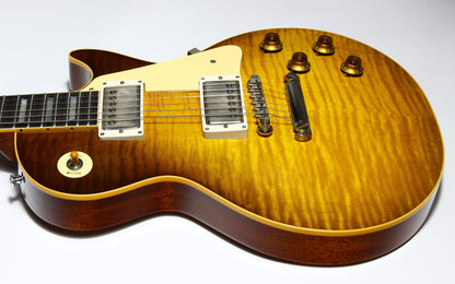 Gibson Custom Shop 1959 Les Paul Standard Reissue 2026 KILLER TOP R9 59 VOS Green Lemon Fade