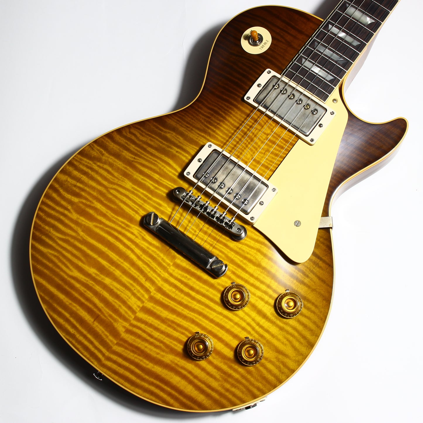 Gibson Custom Shop 1959 Les Paul Standard Reissue 2026 KILLER TOP R9 59 VOS Green Lemon Fade