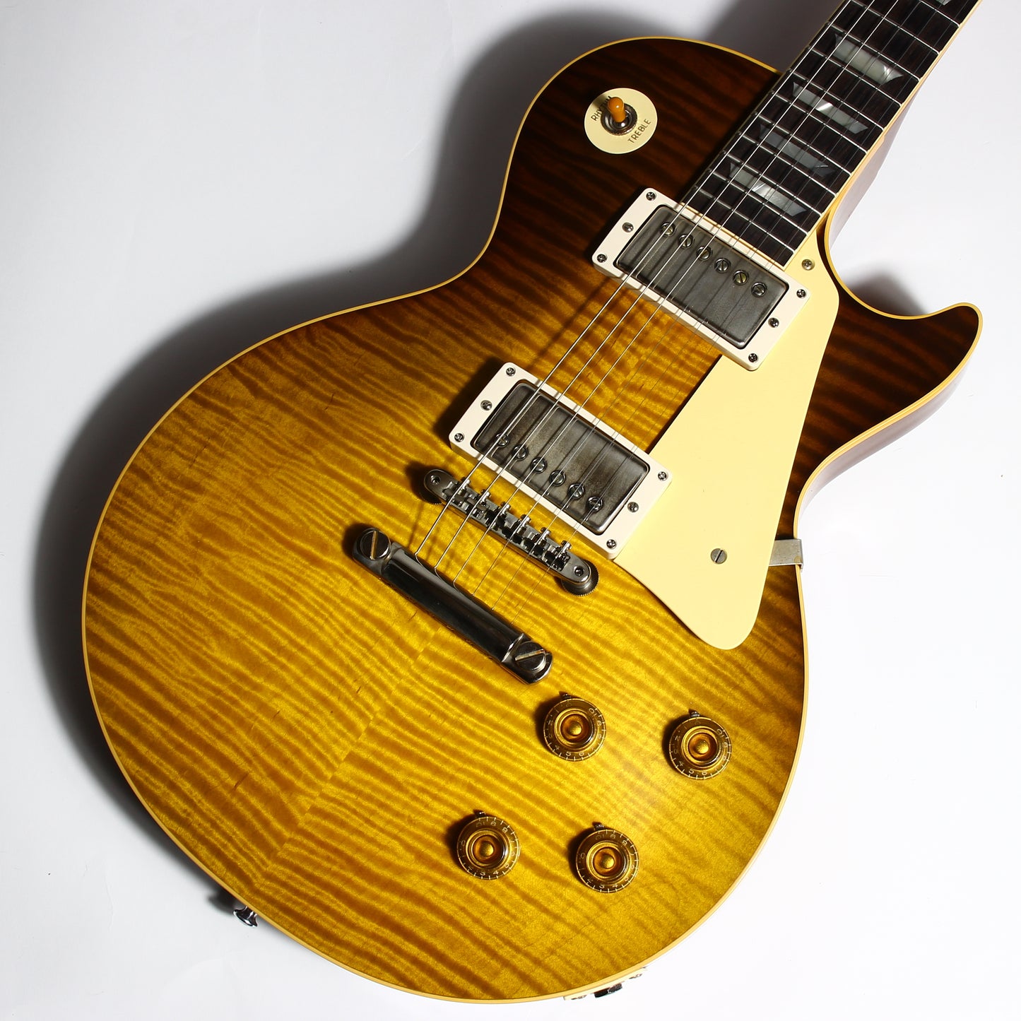 Gibson Custom Shop 1959 Les Paul Standard Reissue 2026 KILLER TOP R9 59 VOS Green Lemon Fade