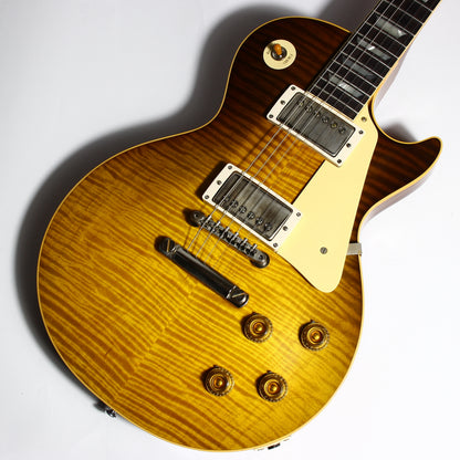 Gibson Custom Shop 1959 Les Paul Standard Reissue 2026 KILLER TOP R9 59 VOS Green Lemon Fade