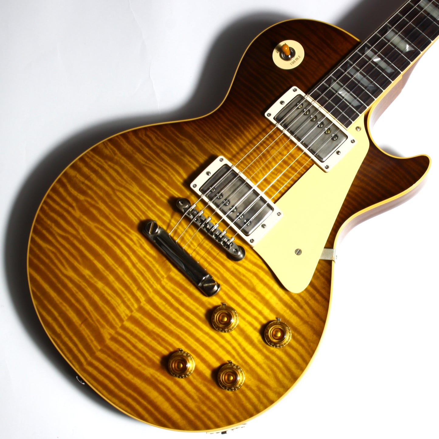 Gibson Custom Shop 1959 Les Paul Standard Reissue 2026 KILLER TOP R9 59 VOS Green Lemon Fade