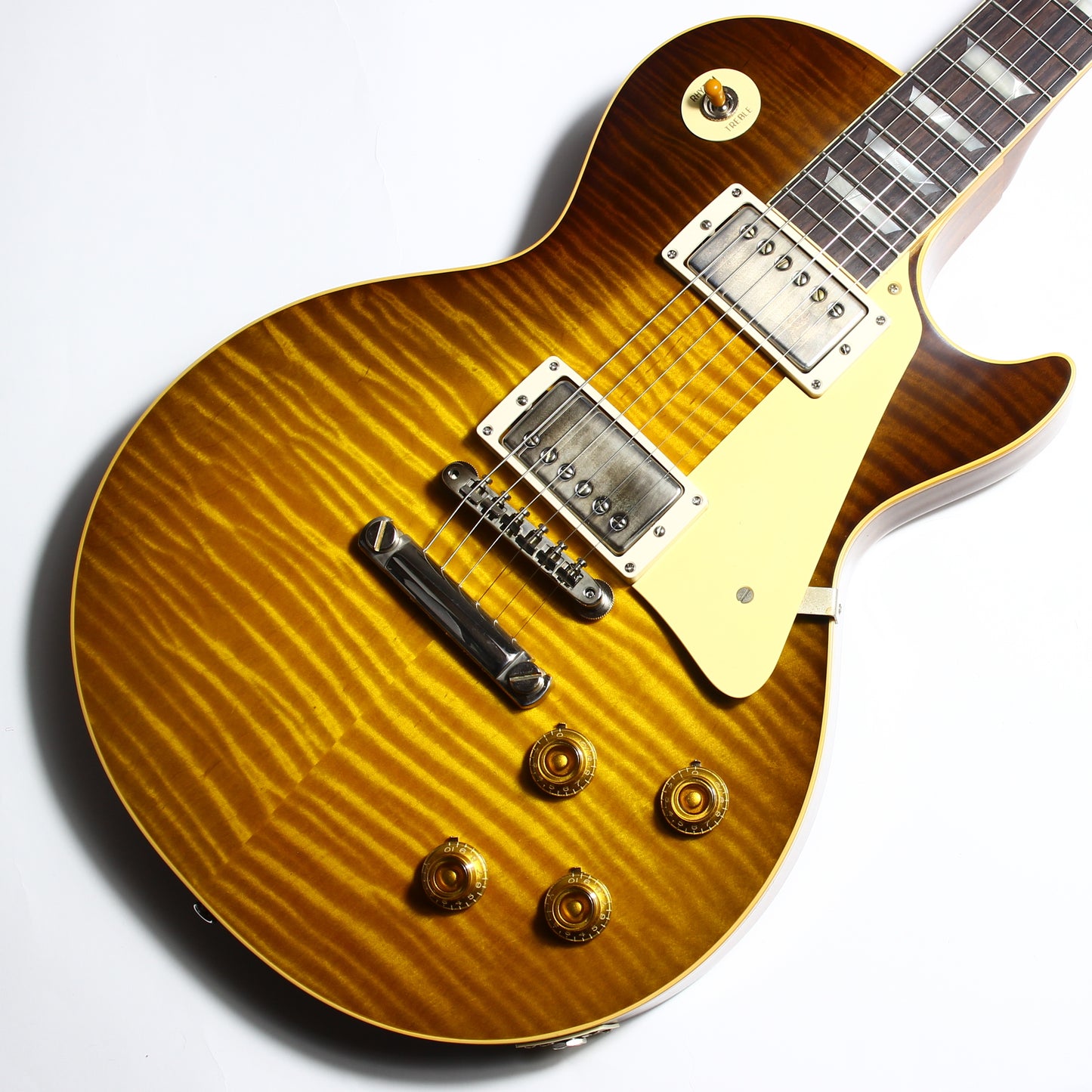 Gibson Custom Shop 1959 Les Paul Standard Reissue 2026 KILLER TOP R9 59 VOS Green Lemon Fade