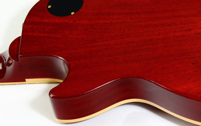 Gibson USA 50s Les Paul Standard Plus 2006 | Black Cherry Flametop Gold Hardware AA Top