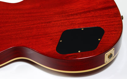 Gibson USA 50s Les Paul Standard Plus 2006 | Black Cherry Flametop Gold Hardware AA Top
