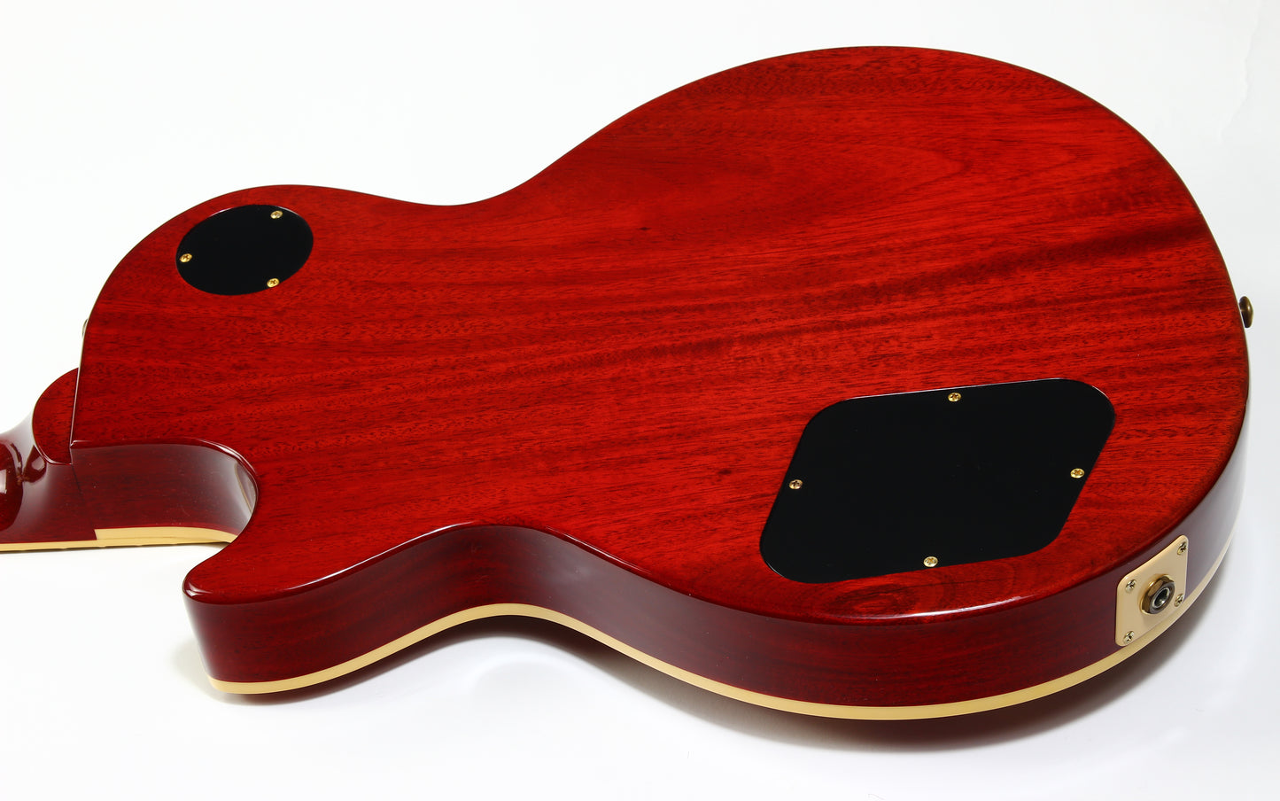 Gibson USA 50s Les Paul Standard Plus 2006 | Black Cherry Flametop Gold Hardware AA Top