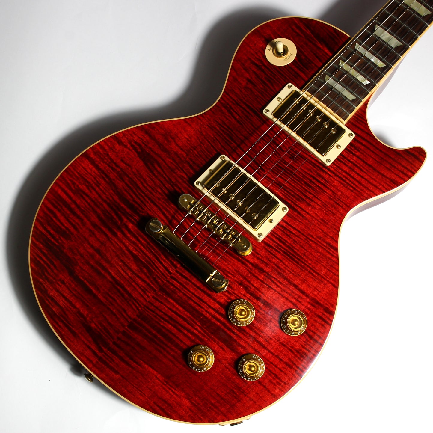 2006 Gibson USA Les Paul Standard Plus in Red Flametop