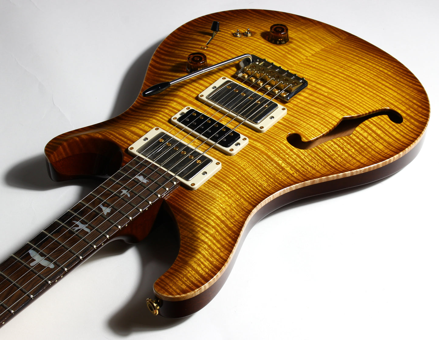 PRS Wood Library Special 2020 Semi Hollow 22 AMAZING TOP! Flame Maple Neck!