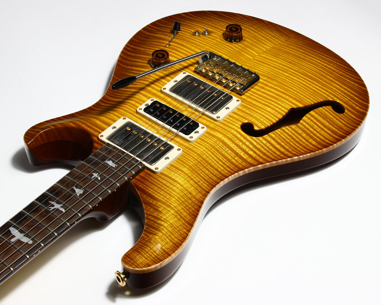 PRS Wood Library Special 2020 Semi Hollow 22 AMAZING TOP! Flame Maple Neck!