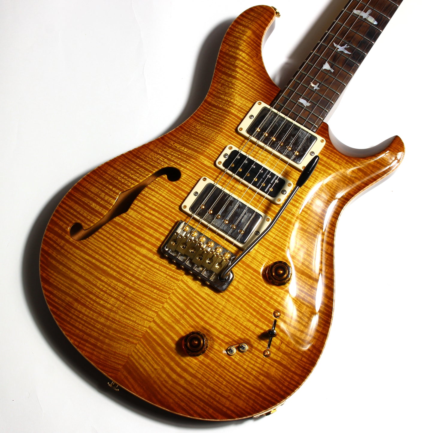 PRS Wood Library Special 2020 Semi Hollow 22 AMAZING TOP! Flame Maple Neck!