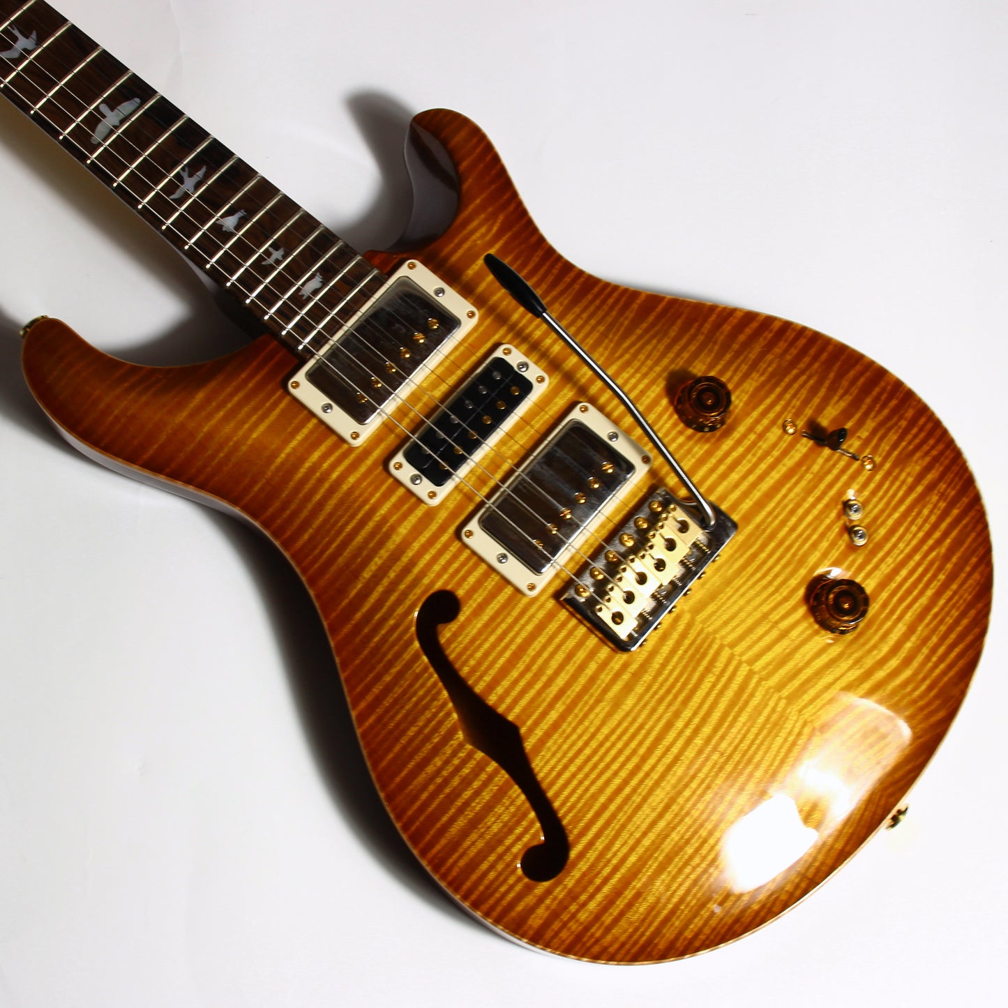 PRS Wood Library Special 2020 Semi Hollow 22 AMAZING TOP! Flame Maple Neck!
