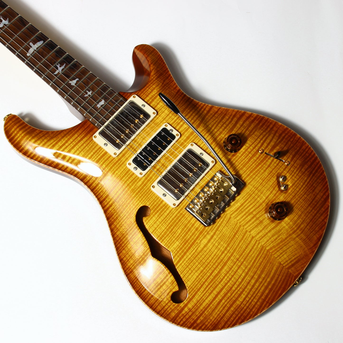 PRS Wood Library Special 2020 Semi Hollow 22 AMAZING TOP! Flame Maple Neck!