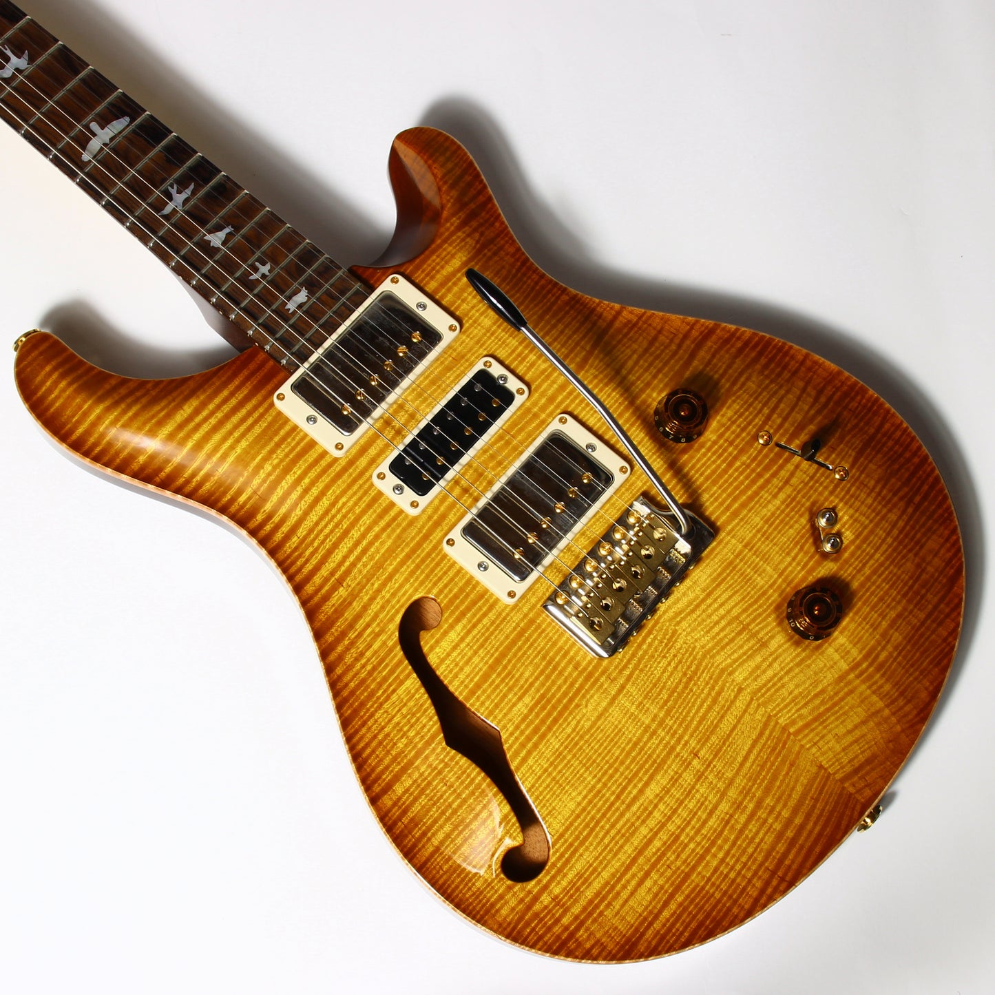 PRS Wood Library Special 2020 Semi Hollow 22 AMAZING TOP! Flame Maple Neck!