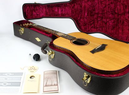 UNPLAYED! 1997 Taylor Cujo-10 Dreadnought Stephen King Signed Model Acoustic Guitar - Cedar/Walnut 14