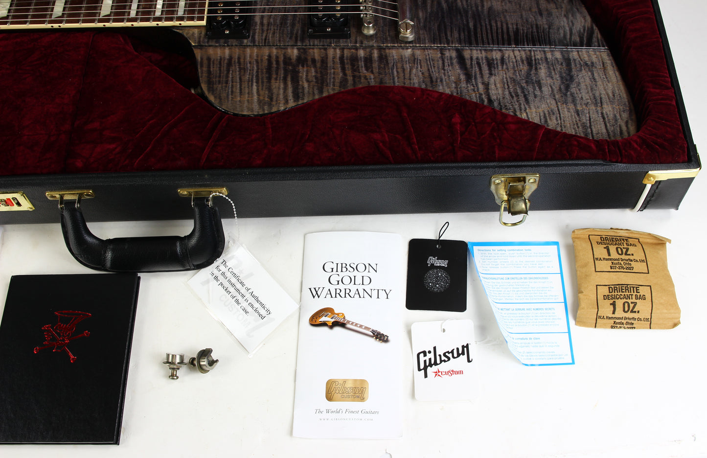 2017 Gibson Custom Shop SLASH FIREBIRD AGED Trans Black Flametop! 25 Made Total!
