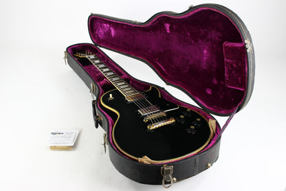 1973 Gibson Les Paul Custom Black Beauty w Original Case CLEAN VINTAGE GUITAR!