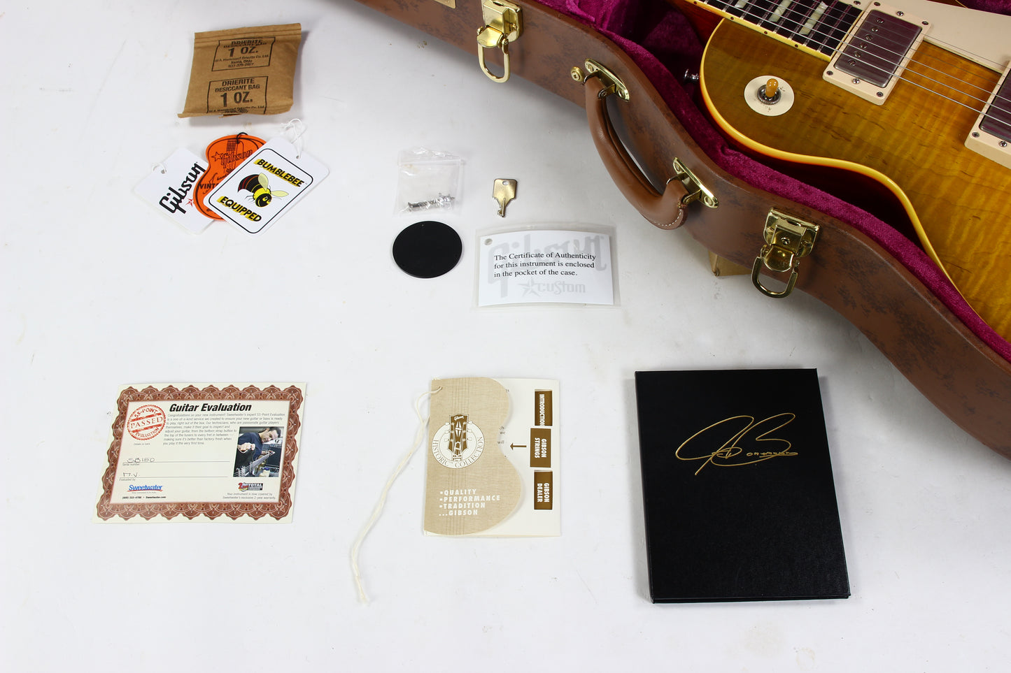 2014 Gibson Custom Shop 1959 Les Paul JOE BONAMASSA SKINNERBURST 59 R9 VOS Reissue