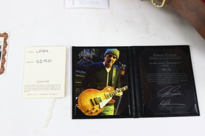 2014 Gibson Custom Shop 1959 Les Paul JOE BONAMASSA SKINNERBURST 59 R9 VOS Reissue