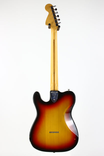 1975 Fender Telecaster Deluxe Sunburst Vintage Guitar Wide Range Humbuckers! NOT REISSUE!