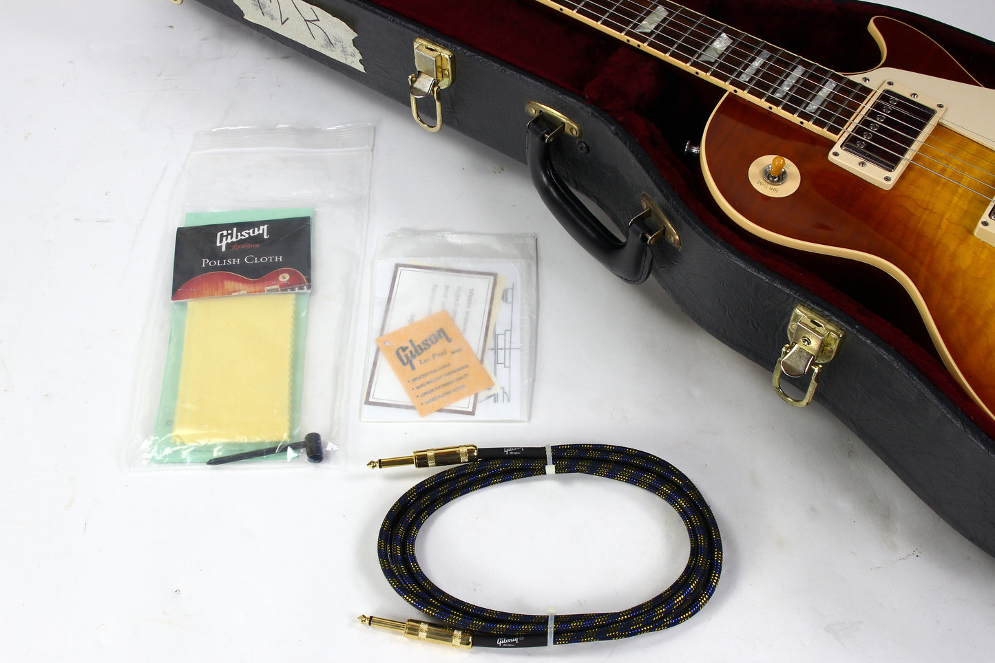 1999 Gibson Custom Shop Les Paul Standard Flametop ala Jimmy Page! 1959 reissue type Long Neck Tenon