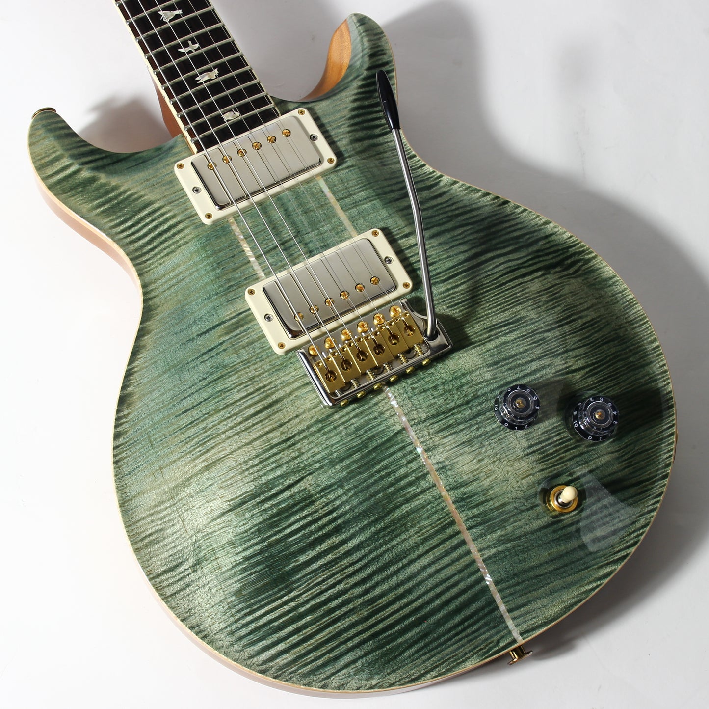 2022 PRS Santana Retro 10 Top Trampas Green Paul Reed Smith