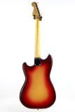 1961 Fender Duo Sonic Vintage PRE-CBS Electric Guitar -- Slab-Board, Sunburst, musicmaster, mustang, hardtail