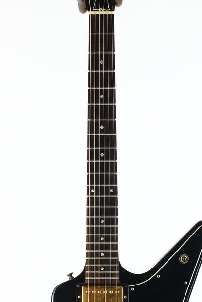 1983 Gibson Custom Shop Edition 58 KORINA Explorer in RARE Ebony Black 1958 Reissue