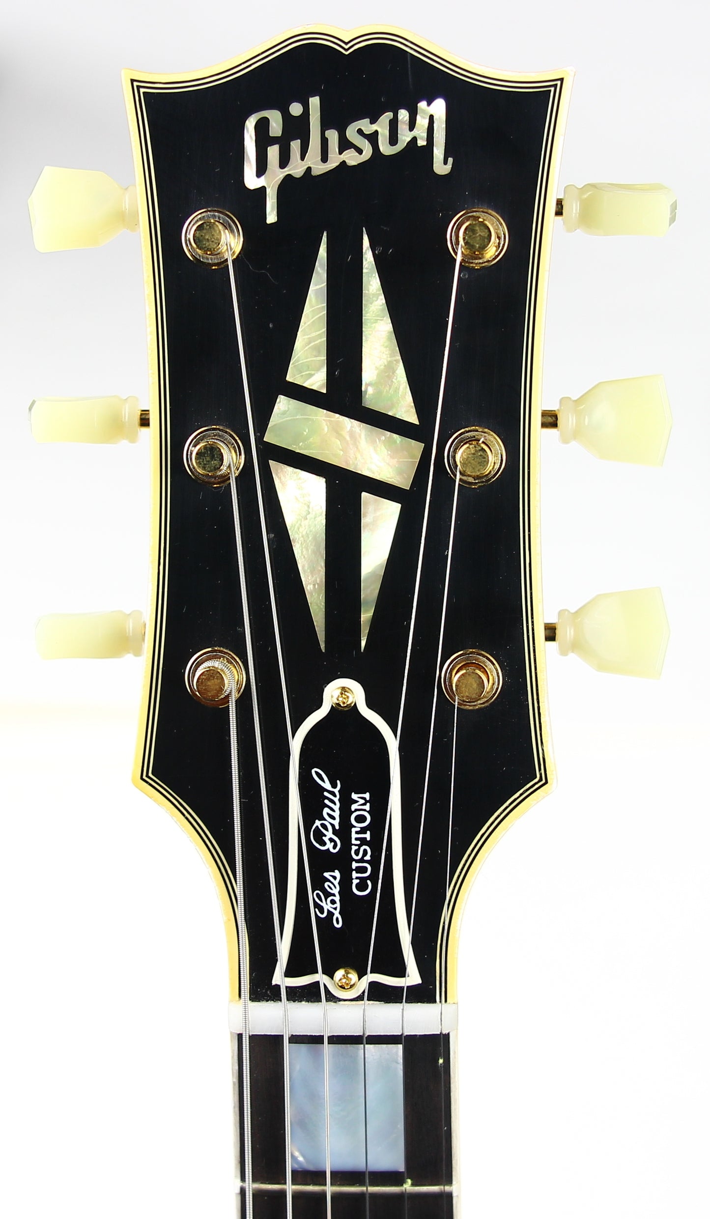 1957 Gibson MURPHY LAB Light Aged '57 Les Paul Custom 3 Pickup Ebony Black Beauty Bigsby 2024